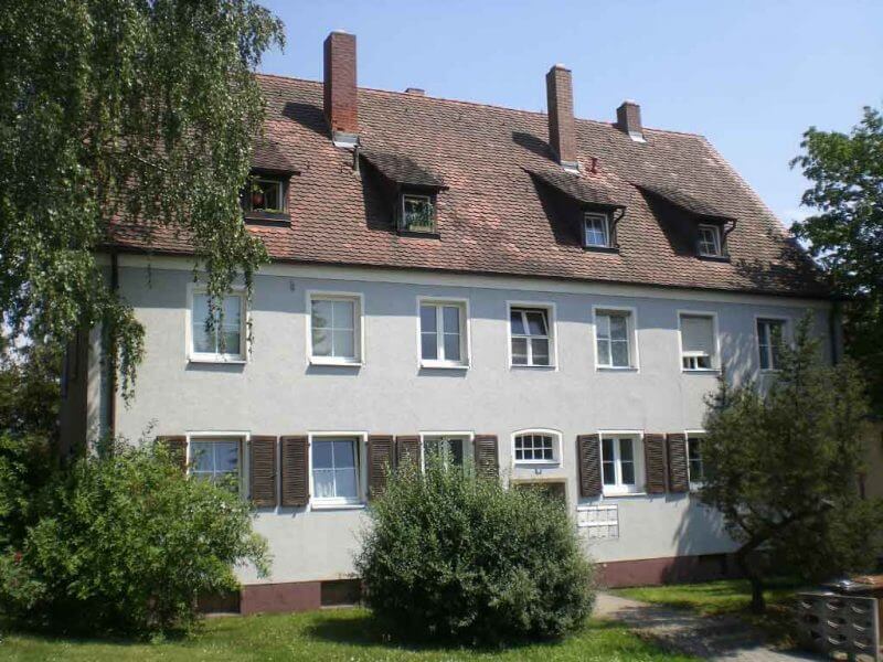 WBG-Zirndorf Bergstraße Aussenanlage Wohnung mieten kaufen